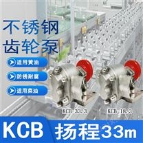 KCB扬程33m工业柴油润机油齿轮泵