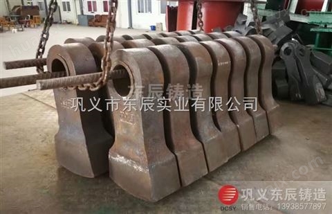 供应砂石厂碎煤机用高铬复合锤头厂家出售