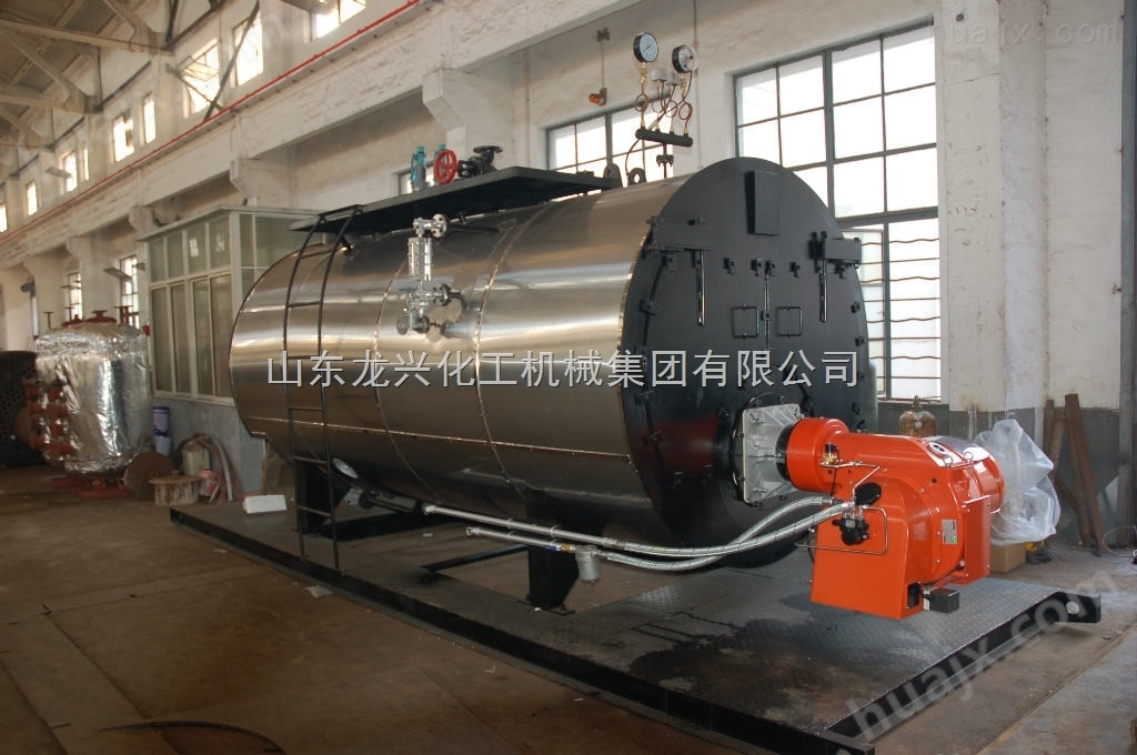 龙兴WNS系列冷凝式燃气蒸汽锅炉
